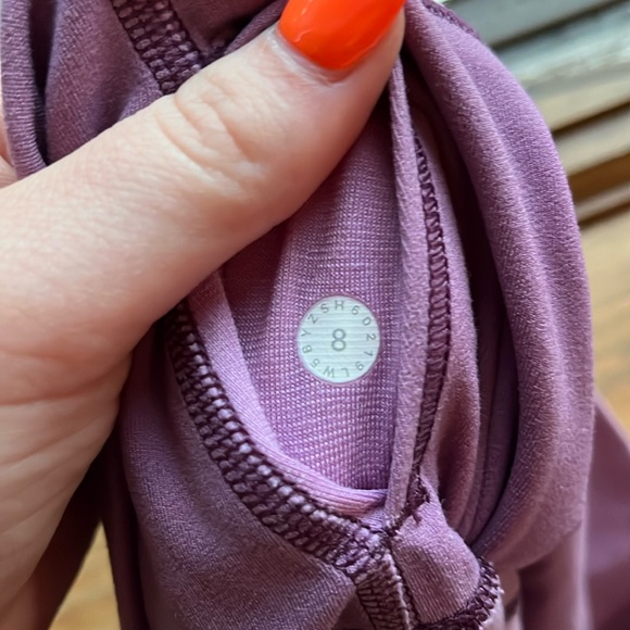 Lululemon Align pant 28” Spray Ombre Multi Purple, leggings, nulu, size 8 - Picture 3 of 4